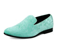 Step into sophistication with Bryant Mint
Tuxedo Shoes—premium velvet, paisley texture, and slip‑on comfort for weddings, galas, and upscale events.