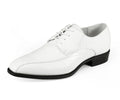 Harvey White Alligator Print Oxfords – Bold Style Meets Classic