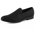 Men's Glitter Loafer Shoes Sarlo Black