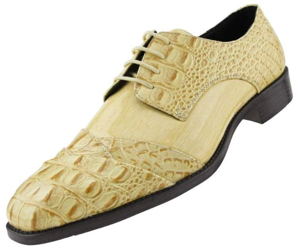 Bolano Croco Print Oxford – Exotic Style Meets Classic Elegance