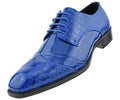 Men Dress Shoes-Alligator-Royal - 