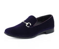 Men Brad Black Velvet Loafers