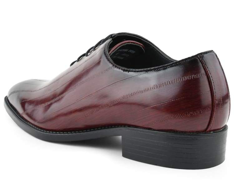 Men Dress Shoes-Brayden Burgundy - 