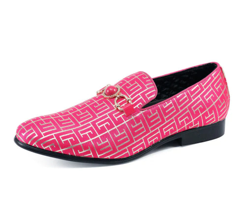 Men Dress Shoe Kaz Fuchsia - The Kazimar Oxford delivers polished style and comfort—sleek men’s dress shoes perfect for weddings, business wear, church, and formal events.